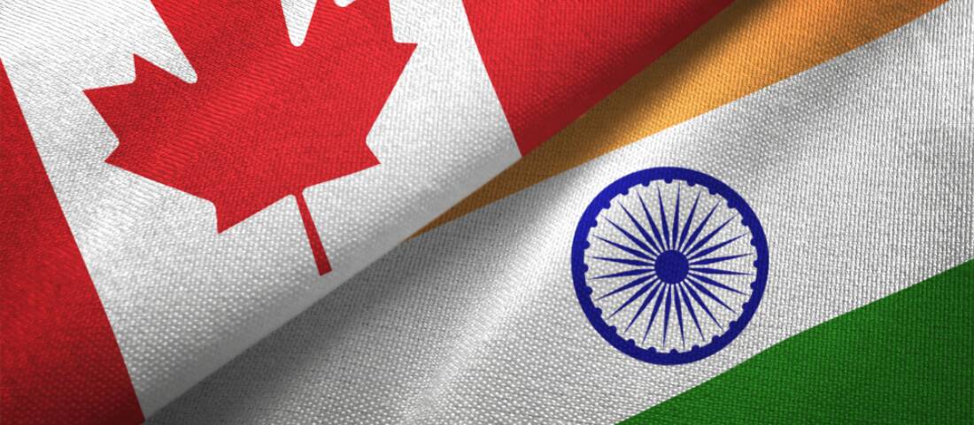India and Canada Flag
